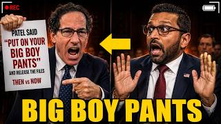 Jamie Raskin DESTROYS Kash Patel in Just 5 Minutes — Explosive Epstein Contradictions EXPOSED!