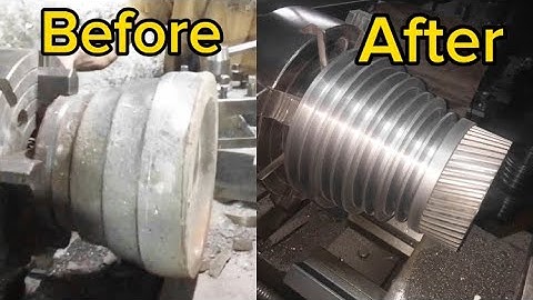 How to make pulli part off laith machine Techical machine #machinelearning #technology #trending