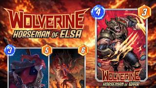 WOLVERINE MAKING A TOXIC DECK BETTER!| Wolverine Horseman of Elsa| Marvel Snap