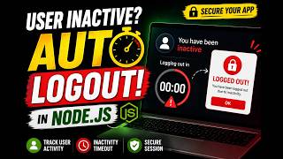 Auto Logout System in Node.js | Track User Activity & Secure Session Timeout