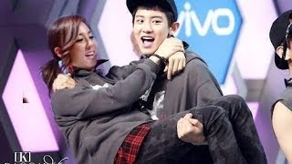 Exo chanyeol and 2ne1 dara dating