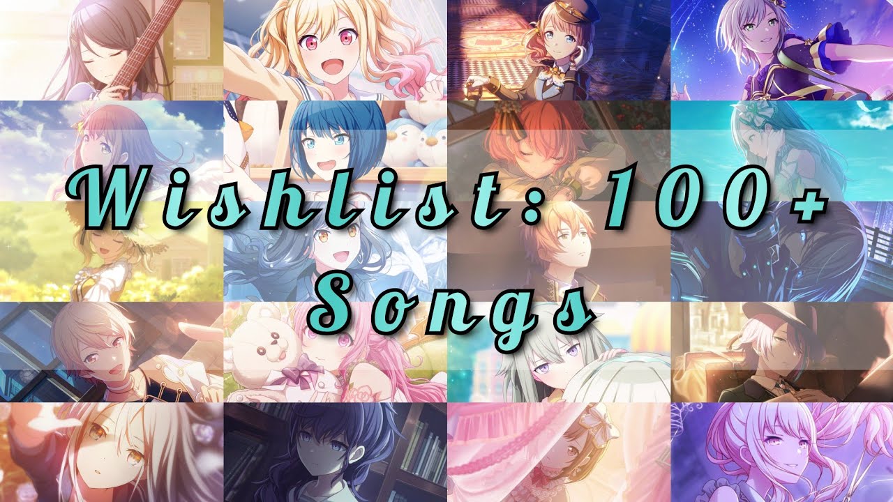Project Sekai Wishlist: 100+ songs that I want in Project Sekai - YouTube