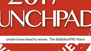 Babylisspro Nano Titanium Prima Ionic Straightener