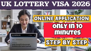 Online application for youth mobility visa 
