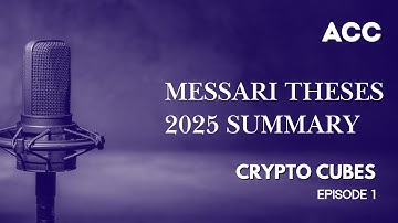 Trends in Crypto To Watch Out For - Messari Theses 2025 Summary