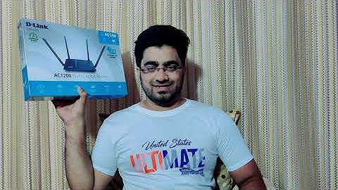 D-LINK DIR-825 AC1200 Wifi Gigabite Router Unboxing + Review.