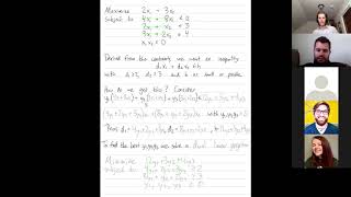 Linear Programming 25: Duality of linear programming