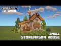 Small Stonemason House Tutorial || Minecraft 1.18