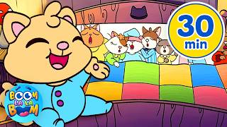 Ten in the Bed + Best Nursery Rhymes Collection (30 Min) | BoomLaLaBoom - Kids Songs