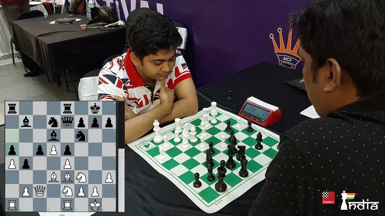 Dark magic on dark squares by dark bishop - GM Diptayan v Anurag | Tata Steel Festival 2023 Blitz