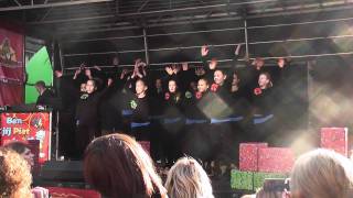Okk-dance groep 3 Intocht Sint 2011 -Zak van Sinterklaas