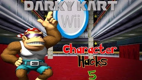 [DKWii] Character Textures Part 5 - Black Funky