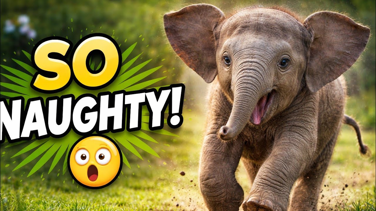 This Baby Elephant Did Something Nobody Expected 🐘”
