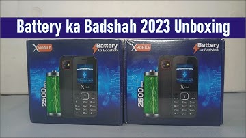 Xmobile Battery ka badshah unboxing   Battery ka badshah unboxing Video no.6