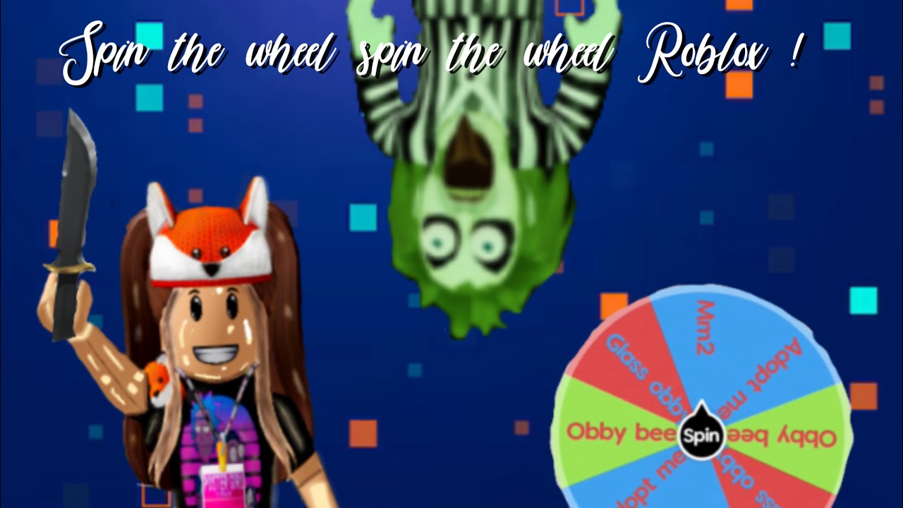 Spin the wheel Roblox - YouTube