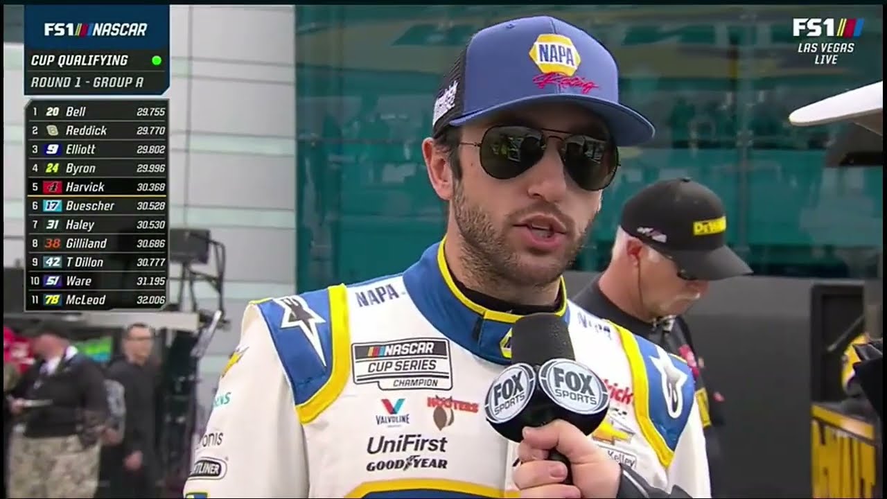 CHASE ELLIOTT INTERVIEW - 2022 PENNZOIL 400 QUALIFYING NASCAR CUP ...