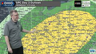 Severe Weather Possible for Ohio Tuesday & Wednesday - ONW Forecast 3/9/2026