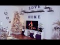 Living Room Christmas Decor/Decorate With Me/Living Room Tour 2020