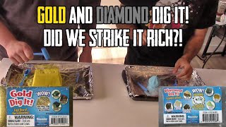 Gold and Diamond Dig It Blind Boxes! What rare gems did we discover?