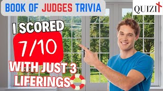 QuizIT - Judges - The Mega Bible Trivia App  #biblechallenge #biblequizquestions  #biblequiz screenshot 2