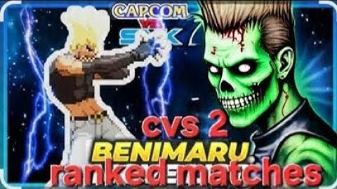 Cvs2 online match benimaru Pgroove god mode perry cancel super