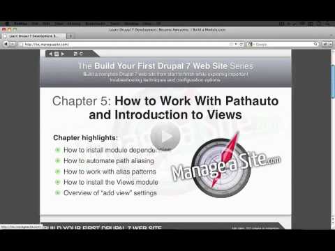 A quick tour of the web site and video player tools (a Drupal how-to)