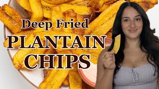Crunchy Deep Fried Plantain Chips