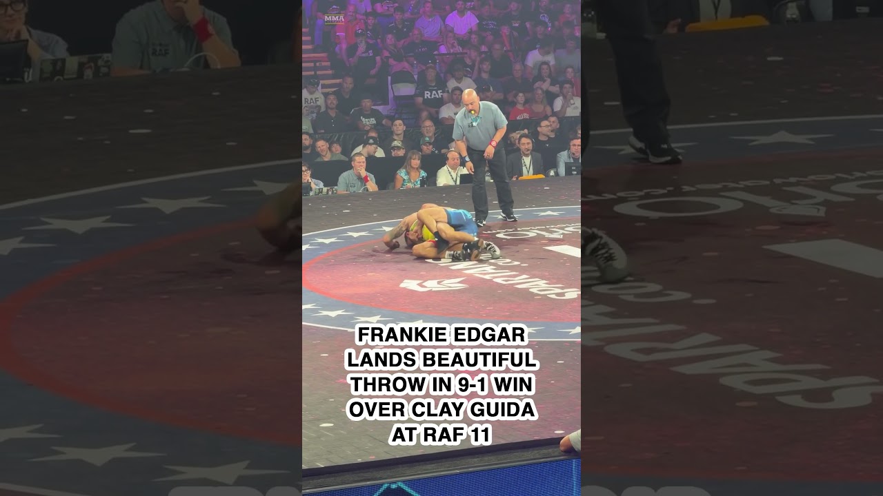 Frankie Edgar lands SICK throw at RAF 11 vs. Clay Guida - MMA Fighting