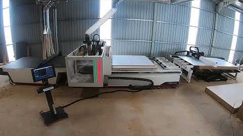 KRC CNC full line machining center with automatic labeling