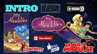 Vhs Aladdín Introducción