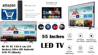 Mi TV 4X 138 8 cm Ultra HD Android LED TV Amazon in Electronics