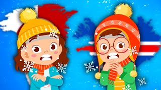 Explore The Coldest Countries In The World! | Geography Songs For Kids | KLT Geography screenshot 5
