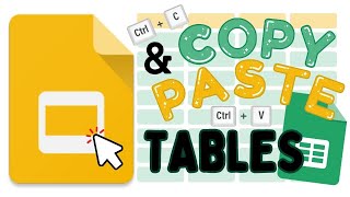 Copy and Paste Tables from Google Sheets to Google Slides! (Linked Tables) Profile