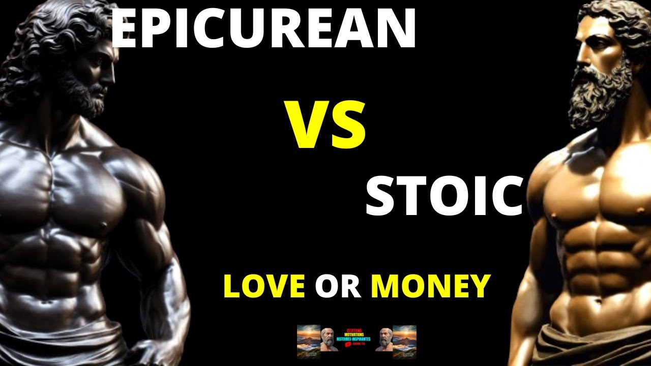 Epicurean vs Stoic Finding Balance in love and finances 