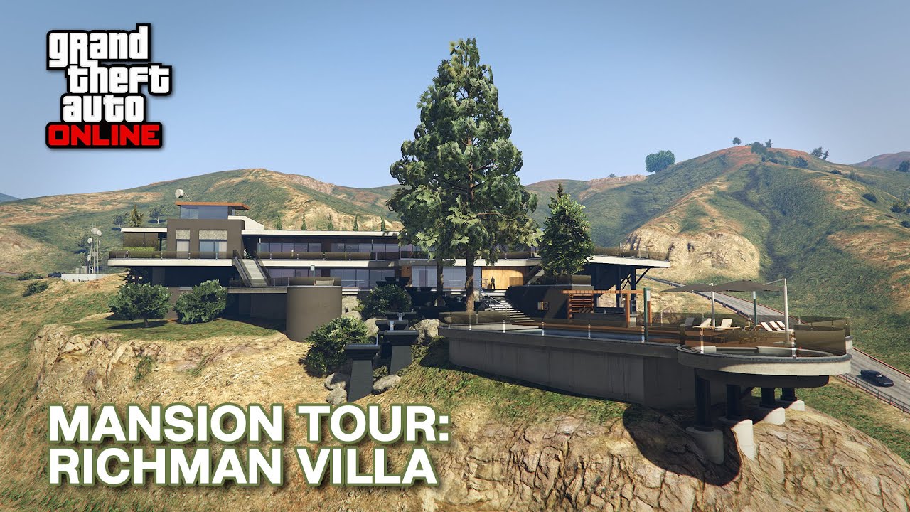 Mansion Tour Richman Villa Interior Exterior First Person GTA mansion-tour-richman-villa-interior-exterior-first-person-gta