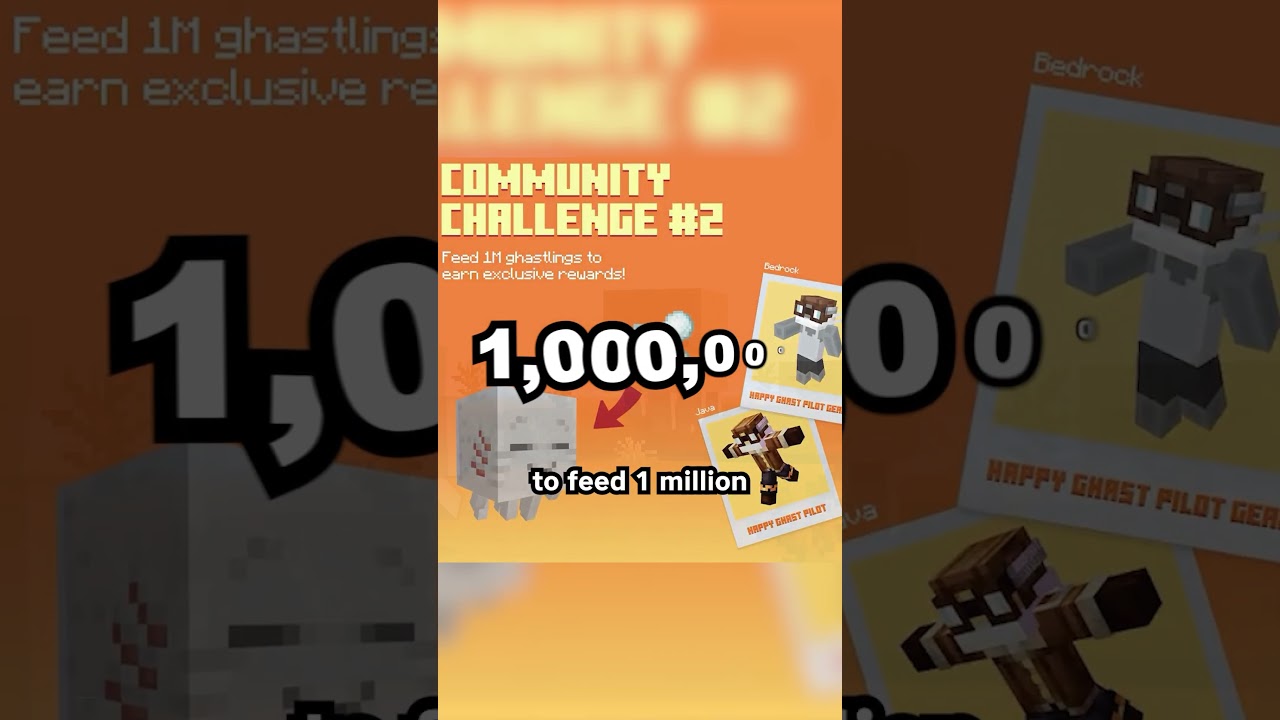 Mojang’s Happy Ghast Challenge