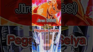 Jiren Vs Pegasus Seiya