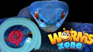 অন্যকে মেরে নিজে বড় হতে হবে || King snake || WormsZoneio || The game of killing snakes || অফিশিয়াল screenshot 4