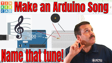 Slick Song Steps using an arduino | Tinkercad Circuits Name that Tune!
