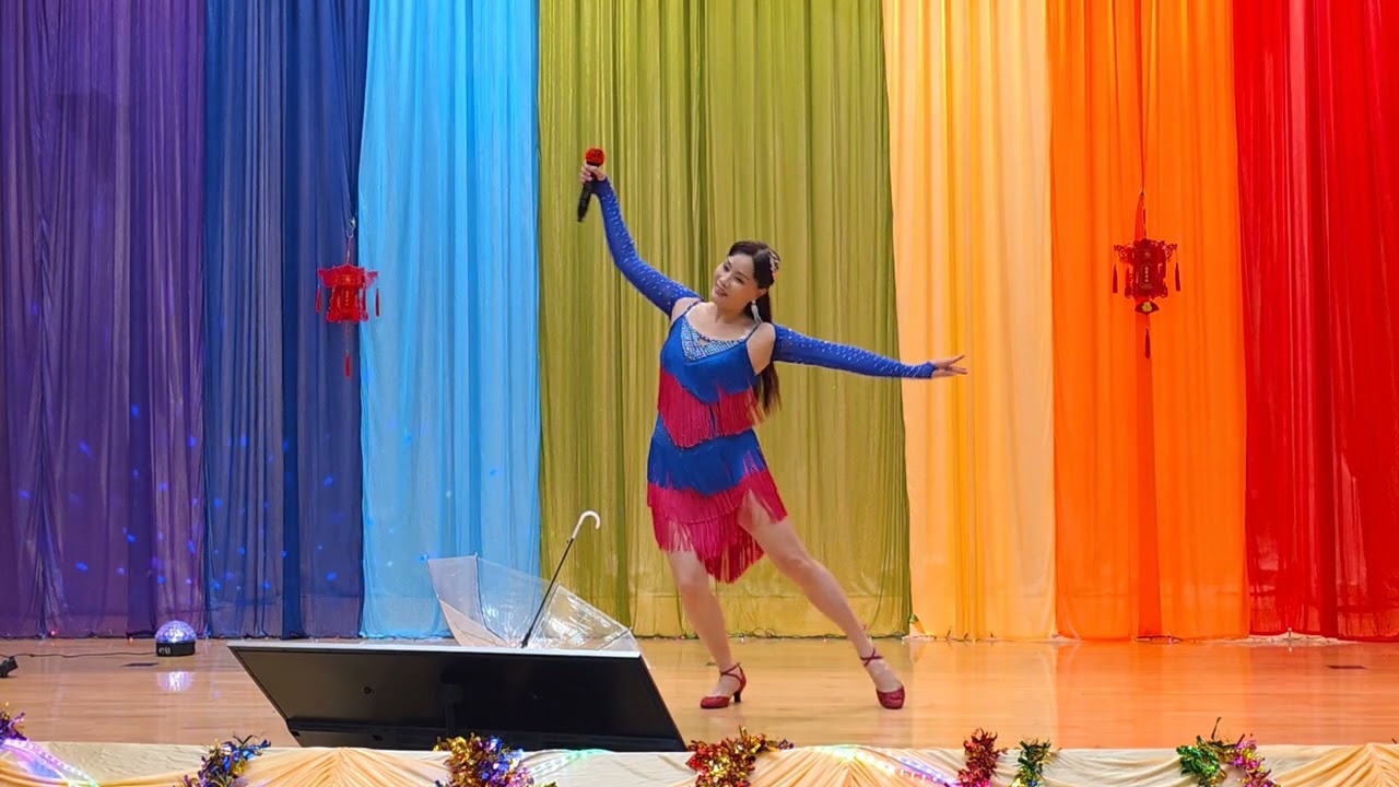 (淚的小花)阮萍老師唱及錄影，朗屏社區會堂小馬哥舉辦，借此多謝小馬哥邀請做大會嘉賓，2026年3月7日於香港