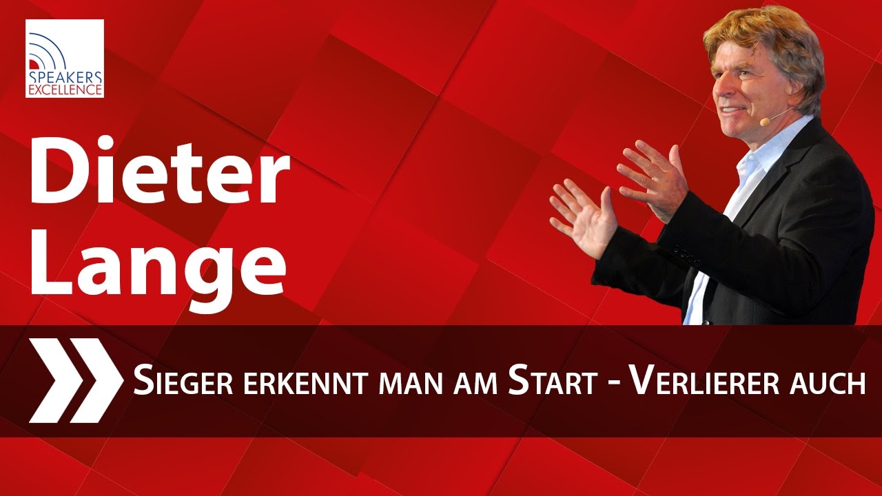  Update  Dieter Lange: Sieger erkennt man am Start - Verlierer auch