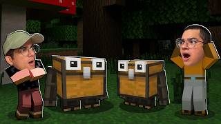 OS BAÚS DO MINECRAFT CRIARAM VIDA!!! (ficamos amigos?)