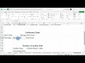 Excel Date and Time Entry Quiz