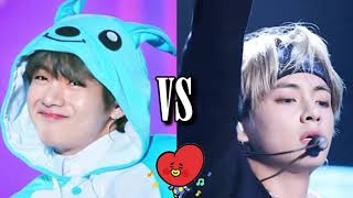 Taetae vs Kim Taehyung (hot vs cute)