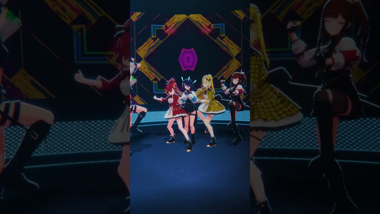 Everybody dance now!!💃まりなすとえのぐで踊ってみた、、?#Vtuber #shorts #まりなす #えのぐ #マシマシ