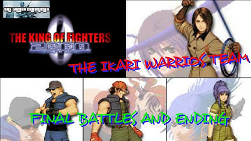 THE KING OF FIGHTERS 2000 | THE IKARI WARRIORS TEAM | FINAL BATTLES AND ENDING