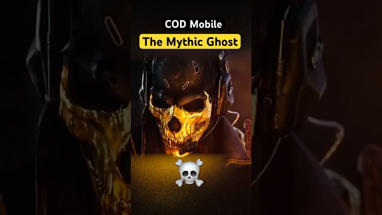 Mythic ghost in COD Mobile 👻❤️