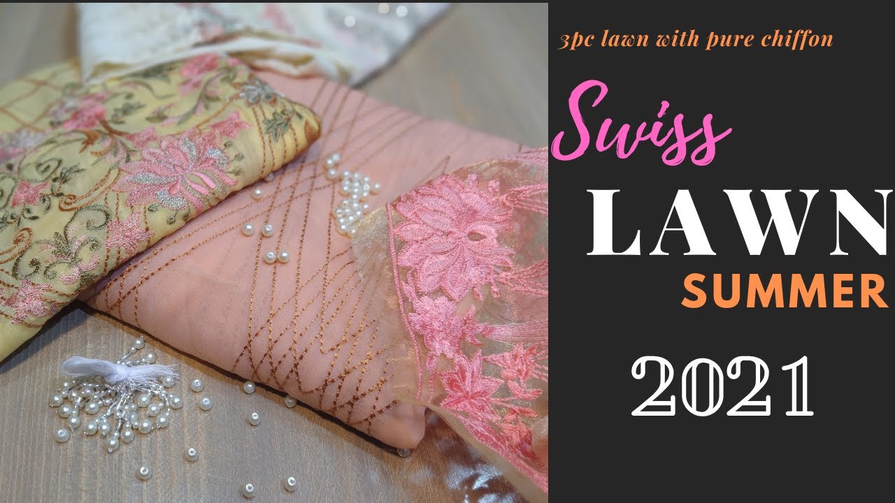 lawn collection 2021 || lawn embroidered suits || lawn dresses design 2021