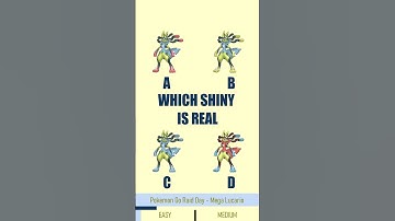 Which Shiny is Real? #shorts #raidday