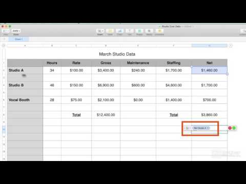Numbers 201: Numbers Advanced - 2. The Preferences Menu